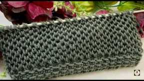 Easy Knitting Stitch Pattern For Beginners | Knitting Tutorial | Knit Scarf | #knitting