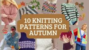 10 FUN KNITTING PATTERNS FOR AUTUMN/FALL