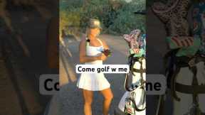 Sorry in advance for my sniffles #golf