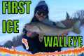 Early Ice Fishing for Walleye | ICE