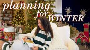 Planning for WINTER🌲 cozy hobbies, decor, bucket lists & gift guide!