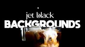 Jet black backgrounds for food photography #shorts