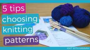 5 Tips To Choosing Knitting Patterns For Beginners