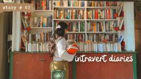 INTROVERT DIARIES | A Bookish, Artsy and Cozy Hobbies Vlog | Knitting | Watercoloring | Book Nook