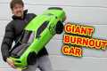 Worlds Biggest Petrol RC Burnout Car