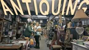 Antiquing with my Mom (in real life shop with us!) Antique Store Browsing & My Antique Store Haul