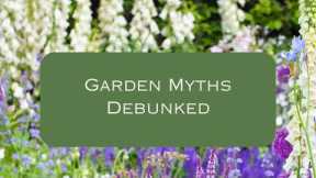 5 Garden Myths Debunked: Smarter Gardening Tips