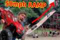 50 RC Cars on GIANT ramp -  Best RC