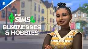 The Sims 4 - Businesses & Hobbies Expansion Pack Reveal Trailer | PS5 & PS4 Games