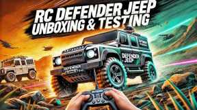 NEW RC DEFENDER CAR UNBOXING | Remote Control Stunt Car | Remote Control Super Car | Remote Car