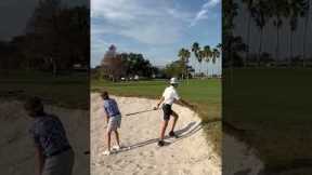 ☀️days are back ⛳️#flopshot #bunker  #golf with #friends @ArmandBellinger & @JTStricklinGolf