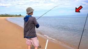 Fishing the Beaches for Big Fish!!