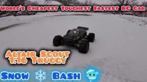 World's Cheapest Brushless RC Car in the Snow!