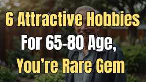 You Are Very Attractive If You Have These 6 Hobbies at the Age of 65 80, You Are a Rare Gem