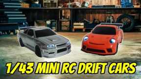 AWESOME Budget 1/43 Scale RC DRIFT CARS with GYRO!