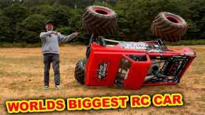 Worlds Biggest RC Car FAIL