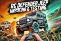 NEW RC DEFENDER CAR UNBOXING | Remote 