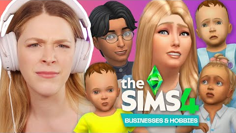 Running A 100 Baby Daycare In The Sims 4 Businesses & Hobbies | First Look