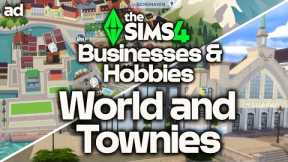 Businesses and Hobbies World and Townies first look! Nordhaven overview