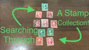 Searching Through a Stamp Collection!