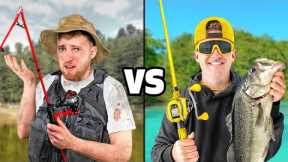 Rookie vs Pro Fishing Challenge! (PB BASS)