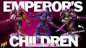 Emperor's Children: 3 Armour Schemes!