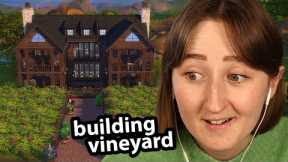 Building a Vineyard in The Sims 4: Businesses & Hobbies (Streamed 3/17/25)