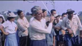 Tommy Armour Golfing in 1941 Exhibition Match, Original Footage | 16mm Film Scan