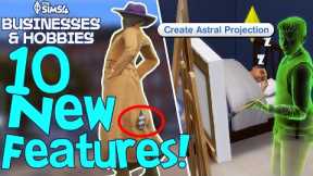 The Sims 4 Businesses & Hobbies: 10 FEATURES You Might Not Know!