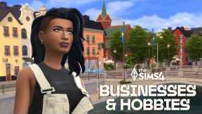 The Sims 4: Businesses & Hobbies ! New CAS, Build & Buy, Aspirations, Traits and Gameplay!