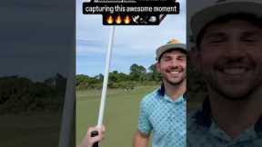 BIRDIE BOY LEE with my friend Heather 👍🔥🔥#Birdie #Golf #Friends #golfshot