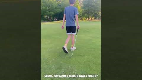 Putter Out of a Bunker 🧌