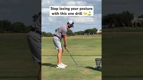Stand Up During Your Swing? Try This Drill 🙌⛳️