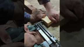 The simplest way to make a rectangular frame from wood