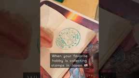 My Japan Stamp Collecting Hobby (compilation video) 🇯🇵🚂💮✨