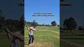 Do golf lessons help? #golf #golfswing #golfer #golflife