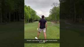 buddy needs some more lessons. #golf #golfswing #golfing #foryou