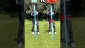 How to swing golf irons correctly #golfswing #golf #golftips #golfer #golfing #pga #golflife