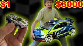 $1 vs $3000 Giant Petrol RC Rally Car