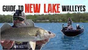 COMPLETE GUIDE to Fishing Walleyes on a NEW LAKE!