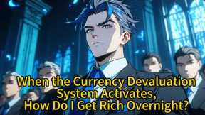When the Currency Devaluation System Activates, How Do I Get Rich Overnight?