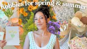 10+ Hobbies for Spring & Summer🌷☀️