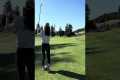 Got a mini divot there #golf #golfing 