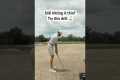 Hitting Your Irons Thin? You NEED To