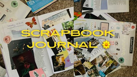 Make time for your Hobbies // scrapbook/ junk journal.