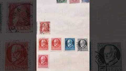 Old Postage Stamps (6). Philately. Numismatics. Vintage. Collecting. Hobby. Retro