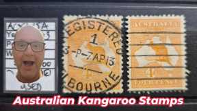 Specialised Kangaroo Postage Stamp Collection