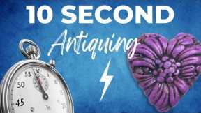 The LAZY Way To Antique Your Art