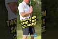 Taking My New Golf Swing to the Golf