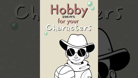 some hobby ideas for your characters ✨ #writing #drawing #art #character #oc #orginalcharacter
